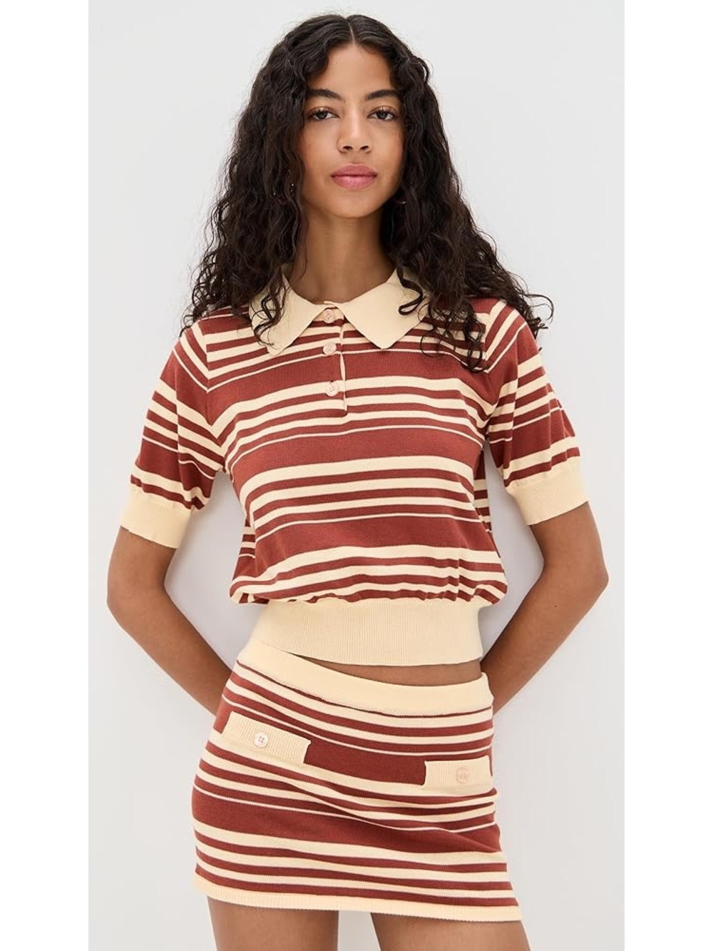 NWT Bailey Rose Skirt Set - Knit Polo & Skirt